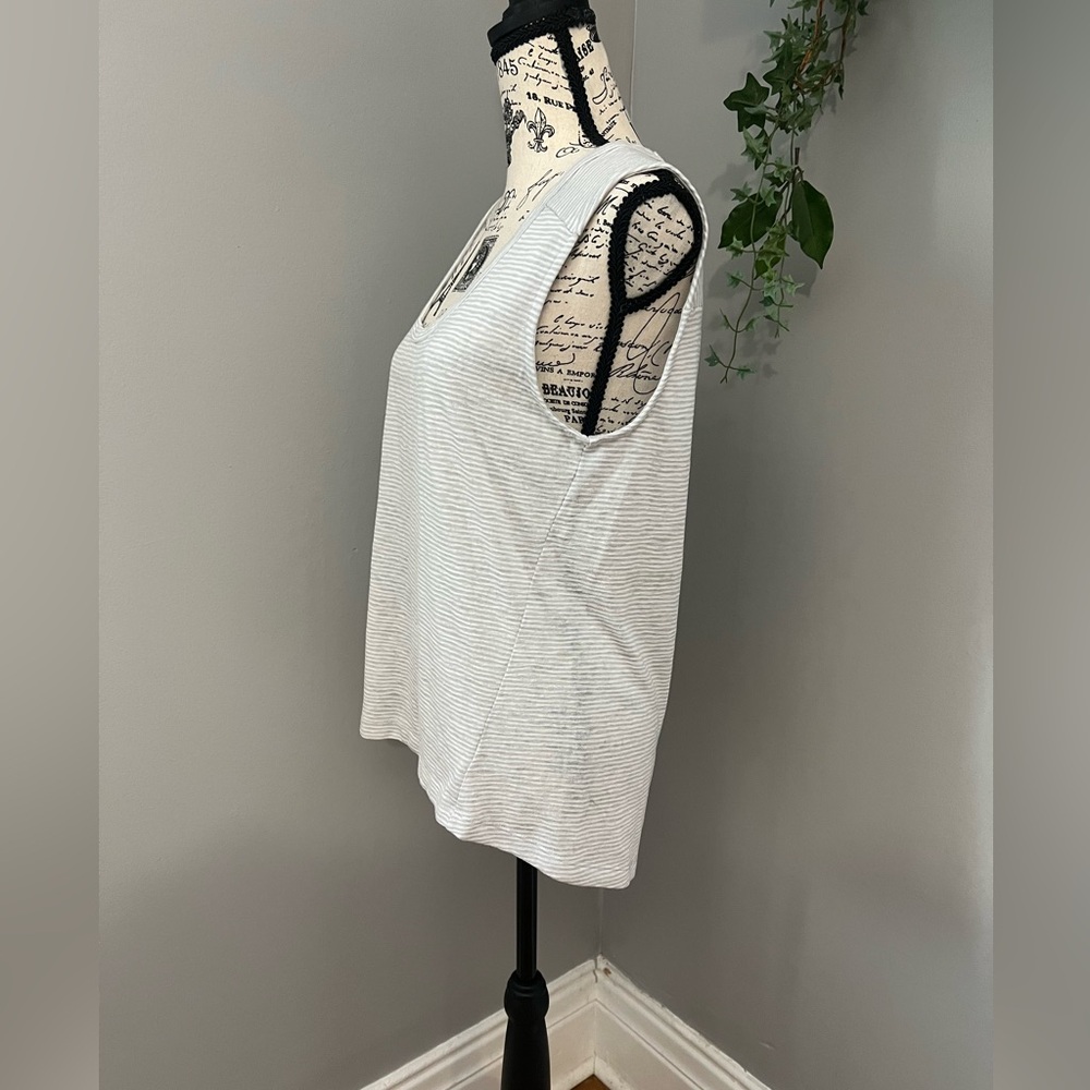 Athleta Striped Athletic Tank Top - Picture 4 of 8